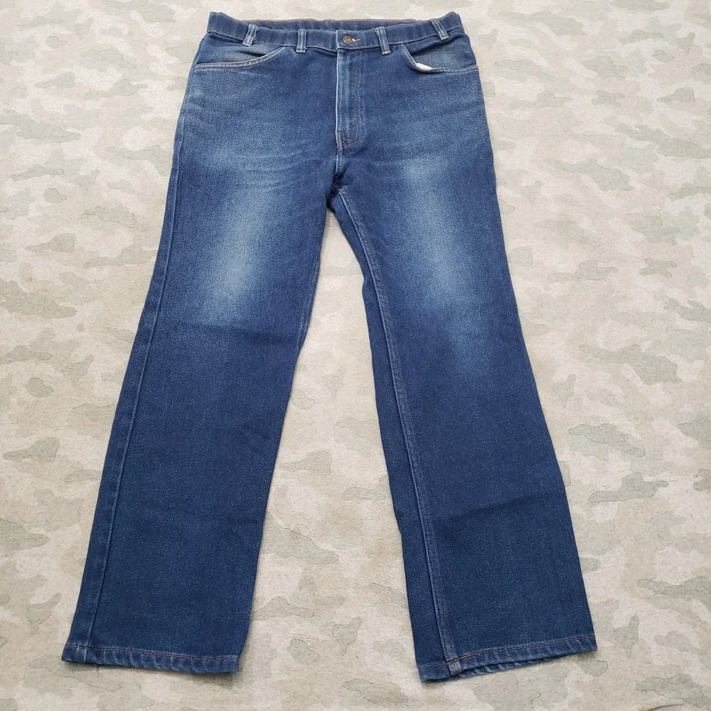 Vintage Levi's Jeans Mens 36x29 Blue Bootcut Blue Tab Denim Medium Wash‎